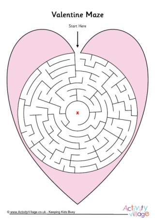 Valentine Maze 1