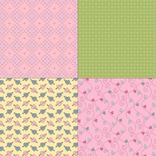 Valentine's Day Scrapbook Paper Set 2