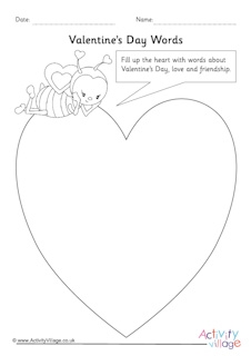 Valentine's Day Vocabulary