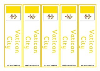 Vatican City Bookmarks