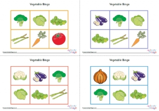 Vegetable Bingo