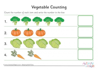 Vegetable Counting 1