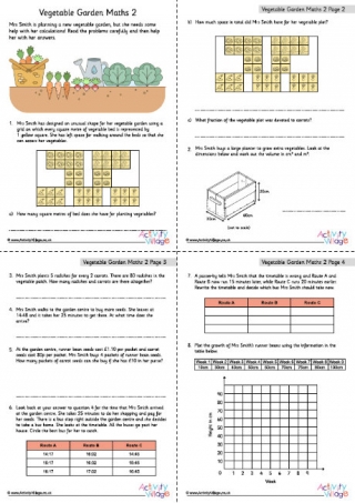 Vegetable Garden Maths 2