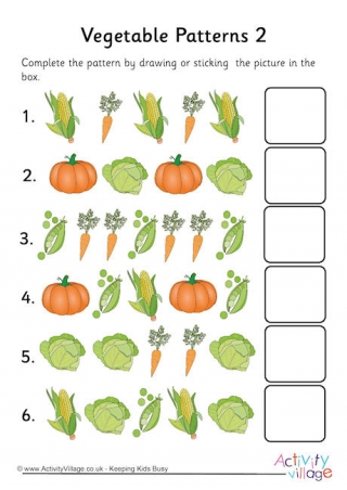 Vegetable Patterns Tiles