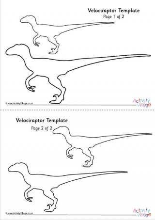 Velociraptor Template