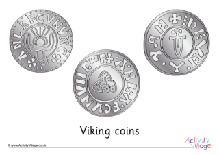 Viking Coins Poster