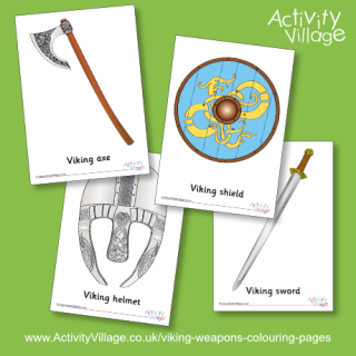 Viking Weapons Posters