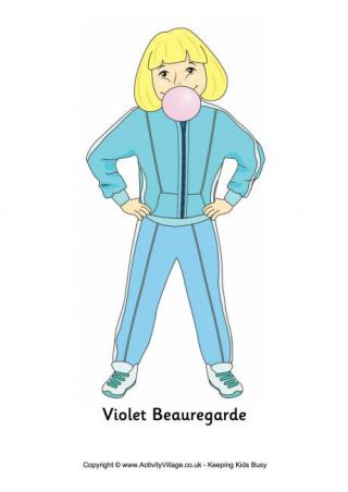 Violet Beauregarde Poster