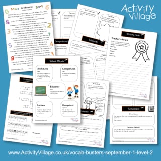 Vocab Busters September Week 1 Level 2