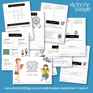 Vocab Busters September Week 1 Level 3