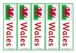 Wales Bookmarks