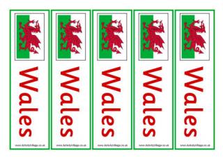 Wales Bookmarks