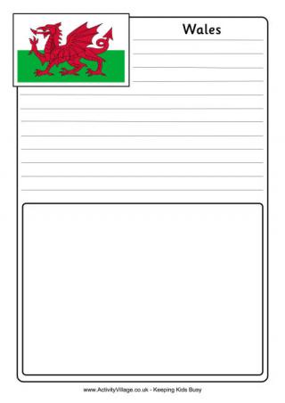 Wales Notebooking Page