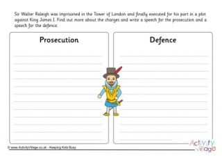 Walter Raleigh Treason Trial Worksheet