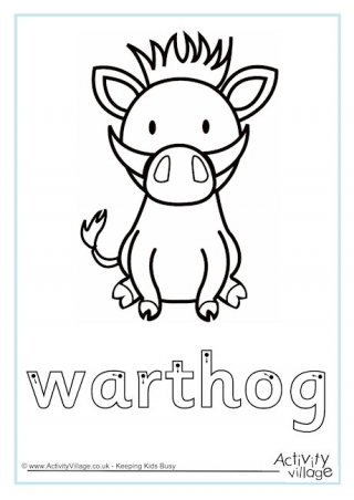 Warthog Finger Tracing