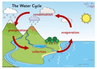 Water cycle Poster 2