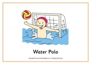 Water Polo Poster