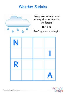 Weather Sudoku