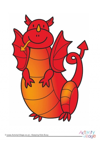 Welsh Dragon Poster