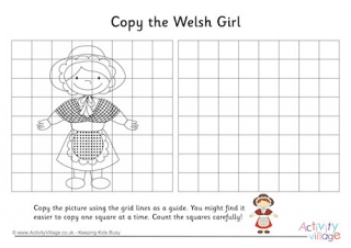 Welsh Girl Grid Copy