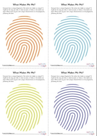 What Makes Me Me Fingerprint