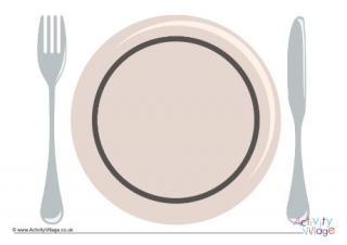 What's for Dinner Playdough Mat