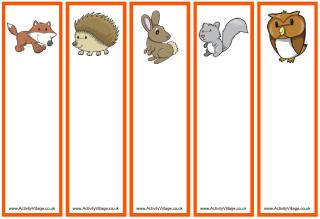 Wildlife Bookmarks