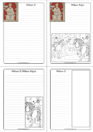 William II Notebooking Pages