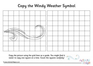 Windy Weather Symbol Grid Copy