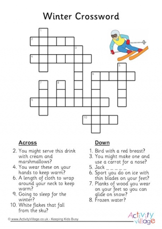 Winter Crossword