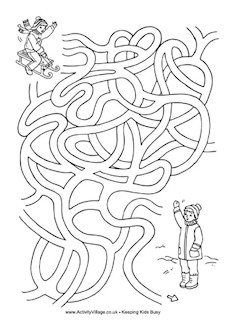 Winter Mazes