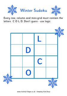 Winter Puzzles