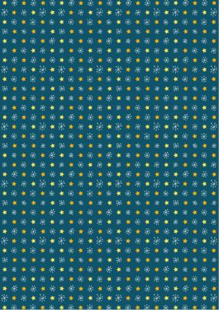 Winter Star Design Scrapbook Paper