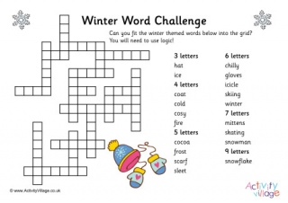 Winter Word Challenge
