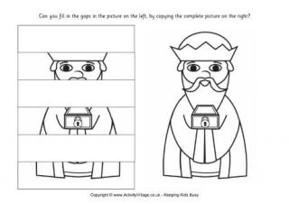 Complete the Wise Man Puzzle