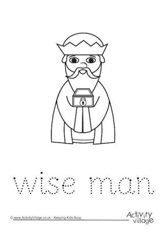 Wise Man Word Tracing