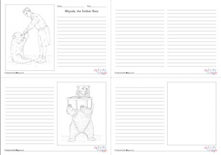 Wojtek the Soldier Bear Story Paper