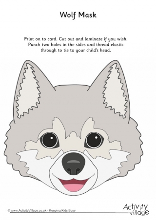 Wolf Mask Craft Wolf Mask Craft