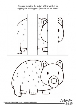 Complete the Wombat Puzzle