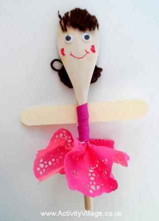 Wooden Spoon Ballerina