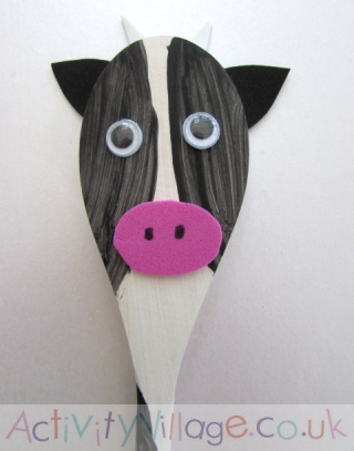 Wooden Spoon Cow