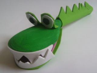 Wooden Spoon Crocodile