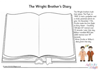 Wright Brothers Diary