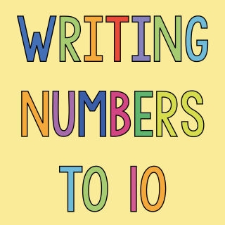 Writing Numbers to 10