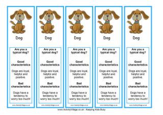 Year of the Dog Bookmark
