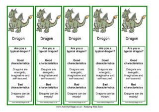 Year of the Dragon Bookmark