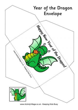 Year of the Dragon Envelope 3