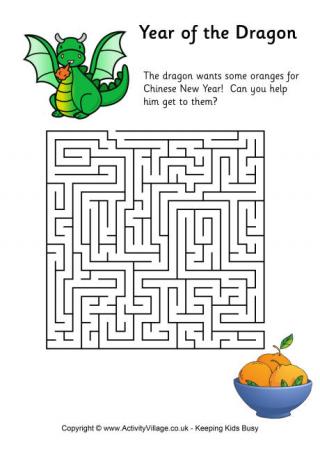 Year of the Dragon Maze 2