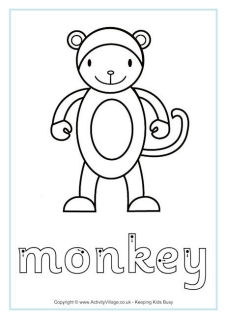 Year of the Monkey Worksheets