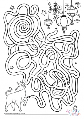 Year Of The Ox Maze